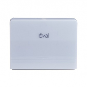OVAL DESPACHADOR TOALLA INTERDOBLADA BLANCO