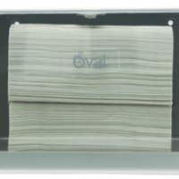 OVAL DESPACHADOR TOALLA INTERDOBLADA HUMO