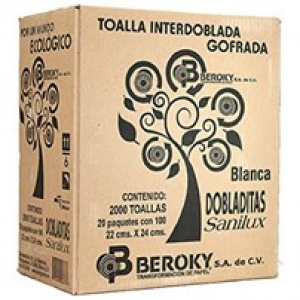 SANILUX TOALLA INTERDOBLADA 